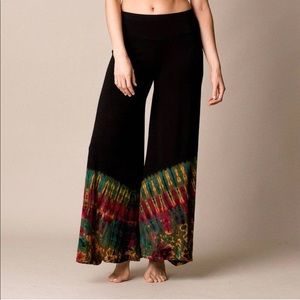 SIVANA TIE DYE PALAZZO PANTS